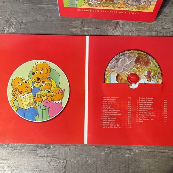 The Berenstain Bears Storybook Bible w/Audio CD - Picture 3 of 8